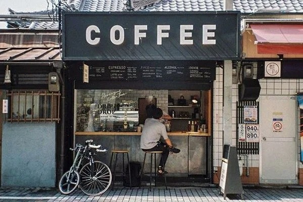 mô hình mở quán cà phê
