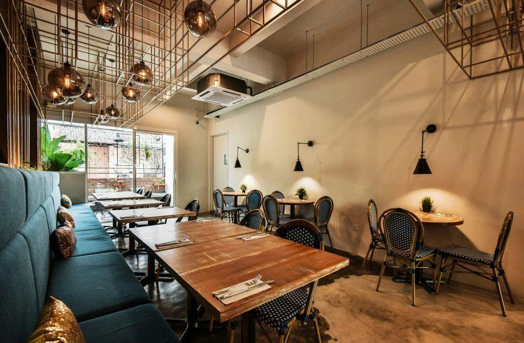 thiết kế quán cafe phong cách Vintage