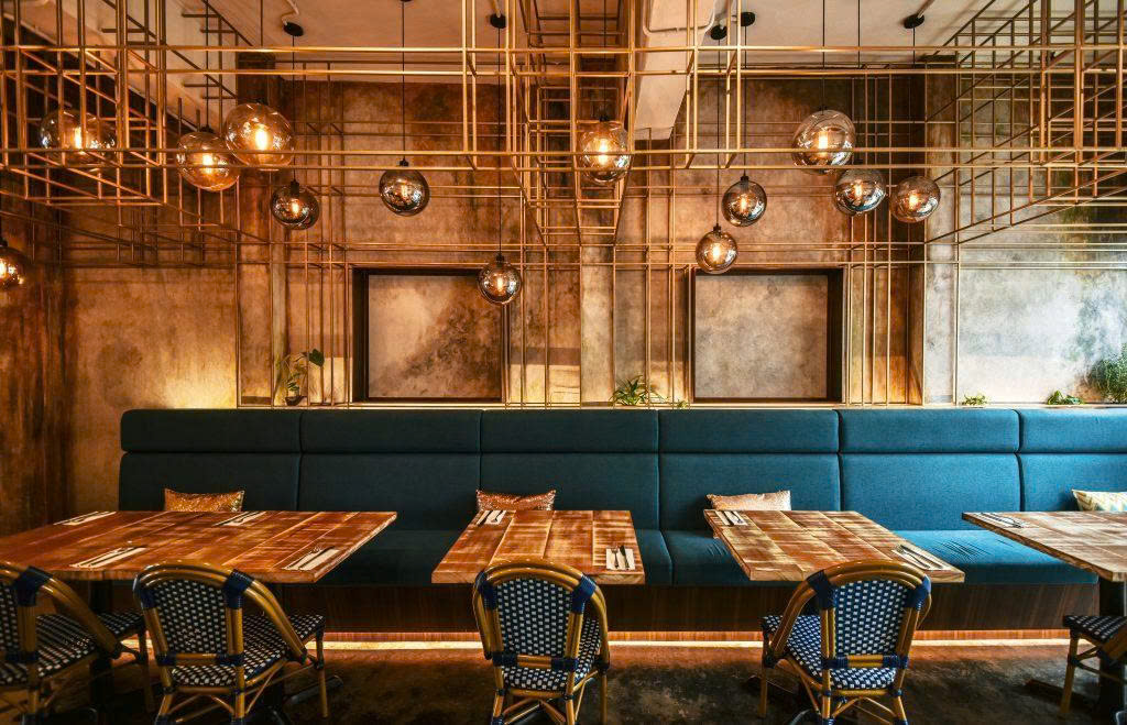 thiết kế quán cafe phong cách Vintage