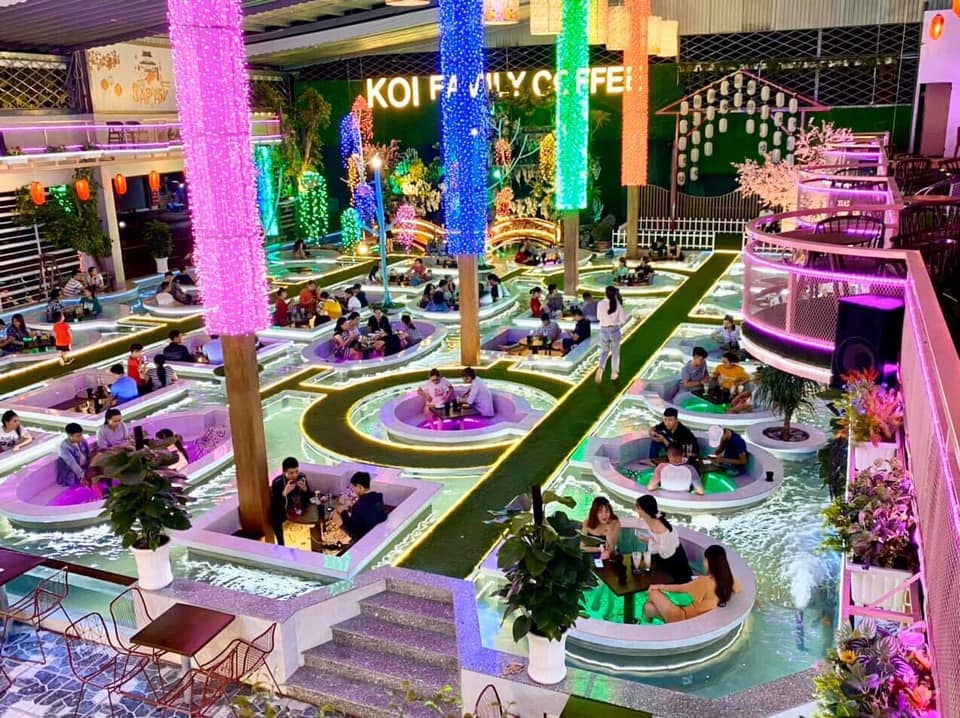 cà phê cá koi