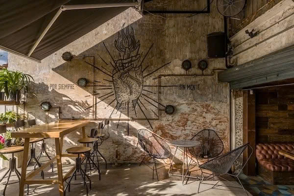 thiết kế quán cafe phong cách Vintage