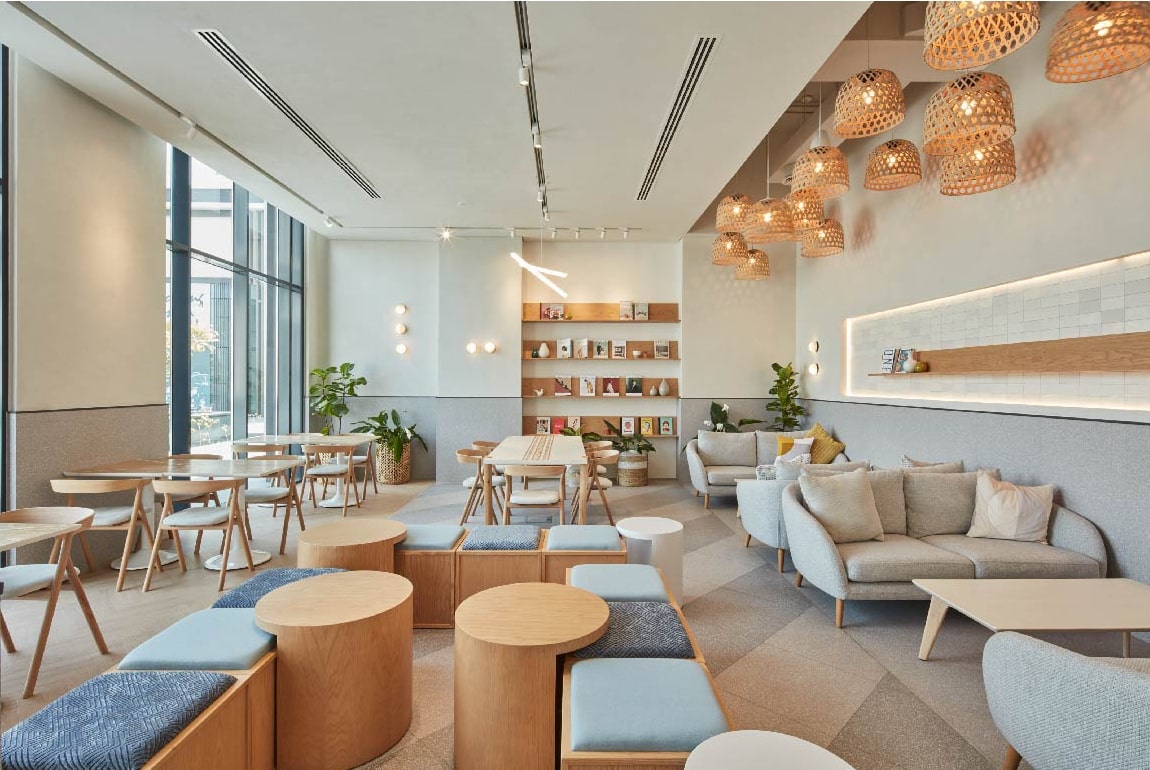 thiết kế quán cafe nhỏ 40m2