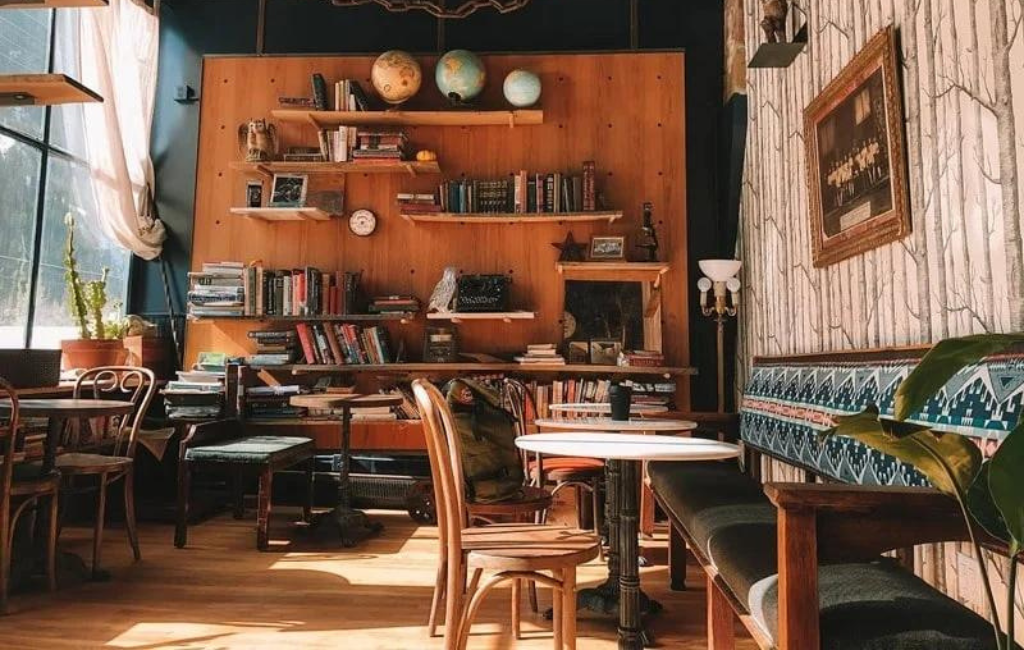 thiết kế quán cafe nhỏ 40m2