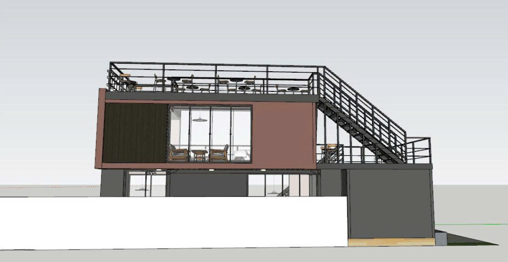 Báo giá thiết kế quán cà phê container