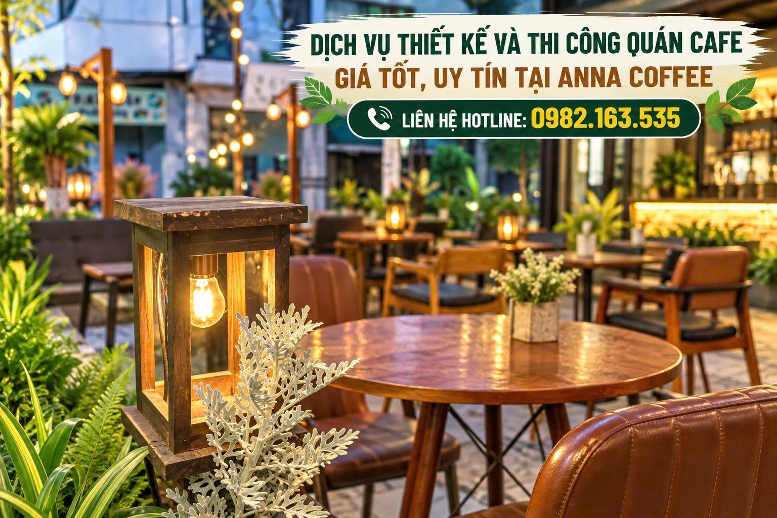 Thi công quán cafe Đắk Lắk