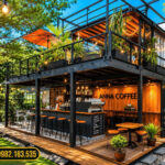 thi công quán cafe container An Giang