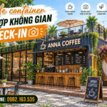 thi công quán cafe container Cà Mau