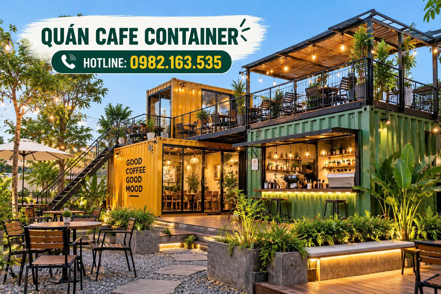 Thi công quán cafe Đà Nẵng