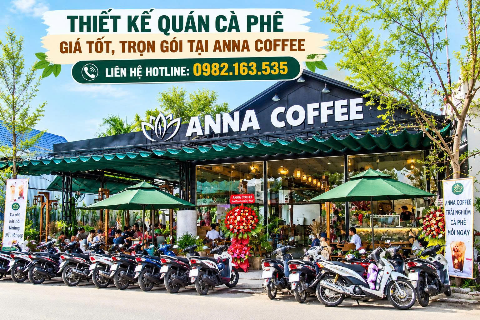 Thi công quán cafe Đắk Lắk