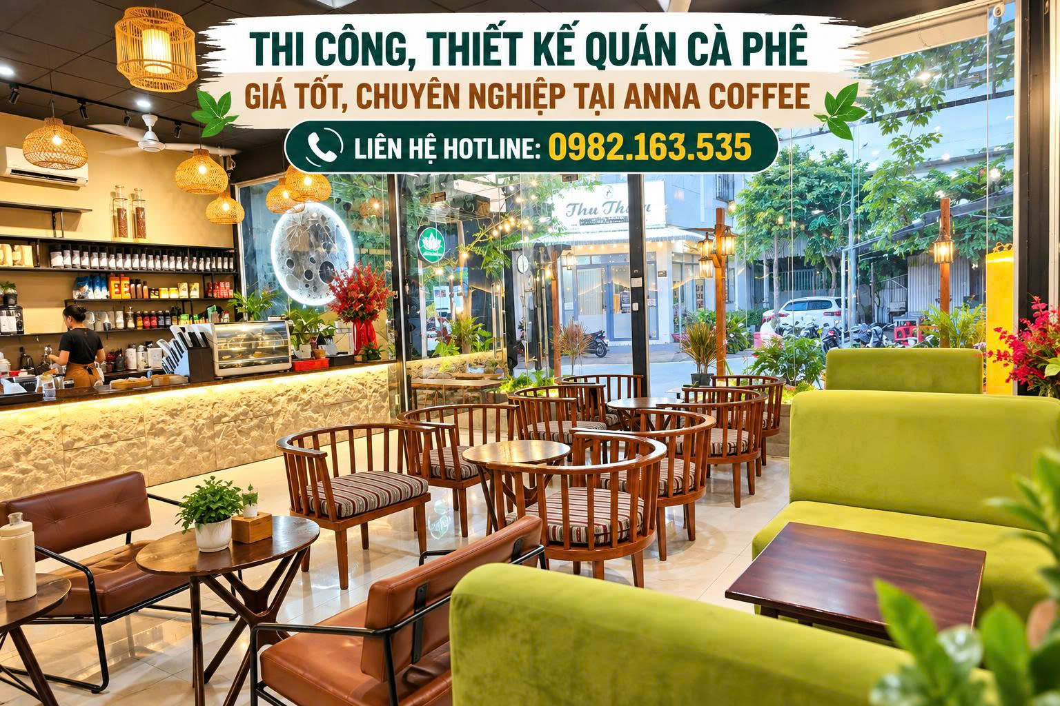 Thi công quán cafe Đà Nẵng