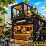 thi công quán cafe container Gia Lai