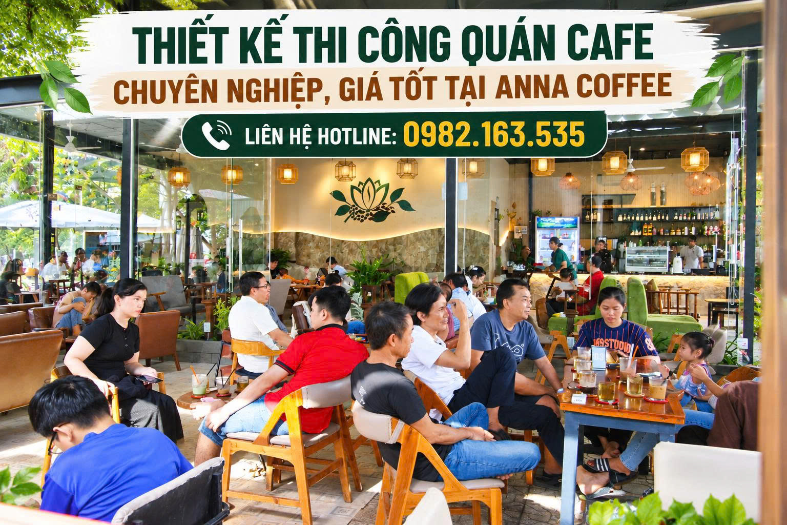Thi công quán cafe Đắk Lắk